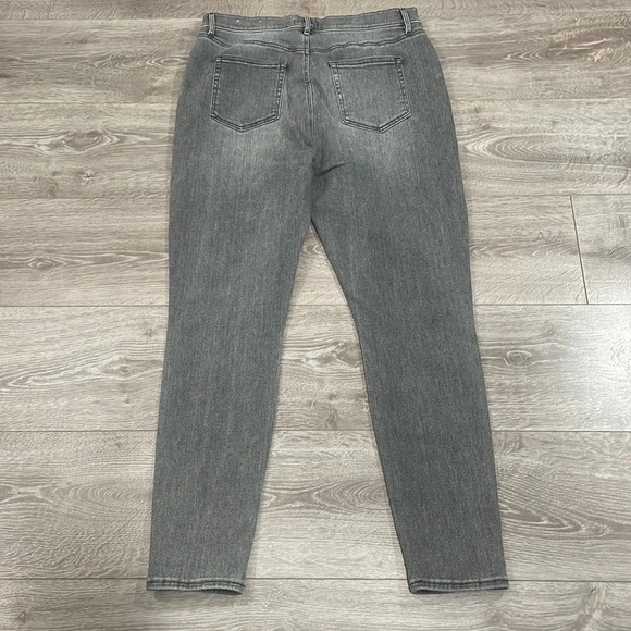 NWOT LOFT made and loved The Jegging Gray Denim Jeans 32 / 14 - Picture 12 of 15